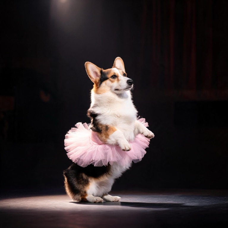 Ballet — AI pet portrait template