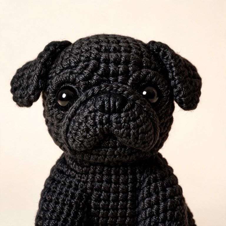 Crochet — AI pet portrait template