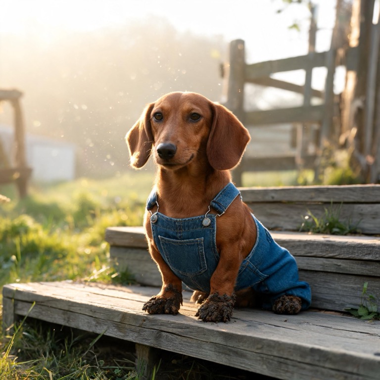 Farmer — AI pet portrait template