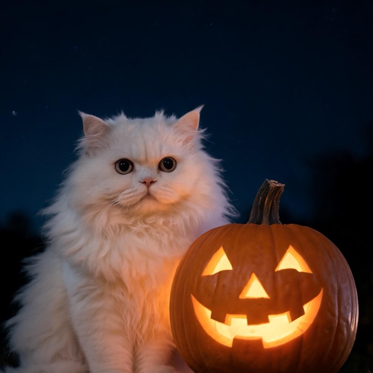 Halloween — AI pet portrait template
