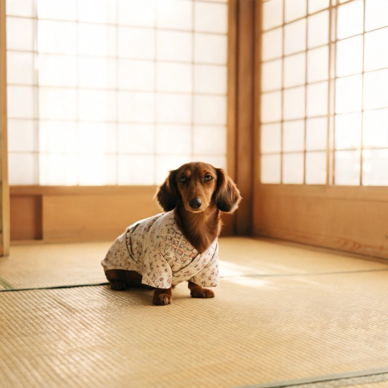 Kimono — AI pet portrait template