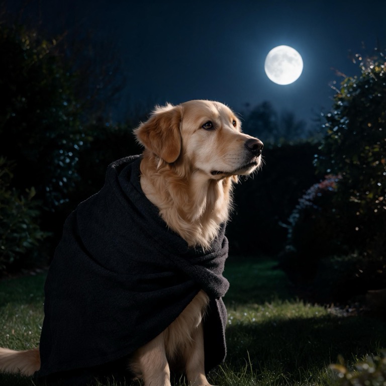 Ninja — AI pet portrait template