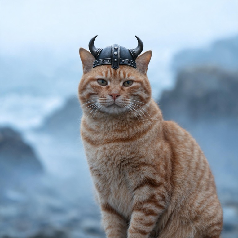 Viking — AI pet portrait template